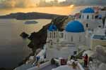 Oia Sunset and Ship