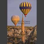 balloons & minaret from goreme