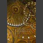 hagia sofia lights & ceiling